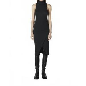 NEW ENZA COSTA cashmere midi skirt in black